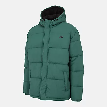 Doudoune New balance Puffer Jacket - Du XS au M, Vert ( code promo NBSALE25 )