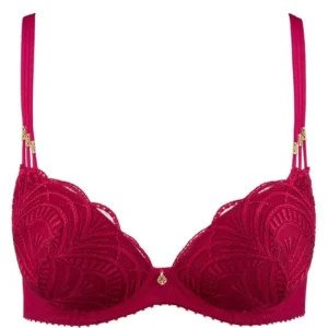 Soutien-gorge plunge coque Aubade Vibes (Love Potion) - du 85A au 95C (mesdessous.fr)