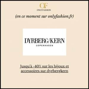 Jusqu'à -40% sur les bijoux et accessoires sur dyrbergkern